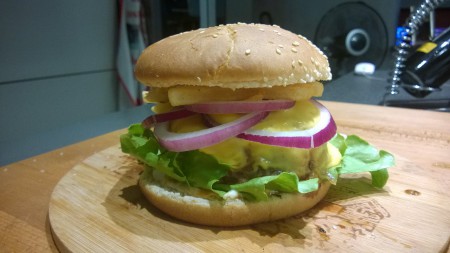 Tripple cheese pepper whopper