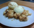 Apple crumble